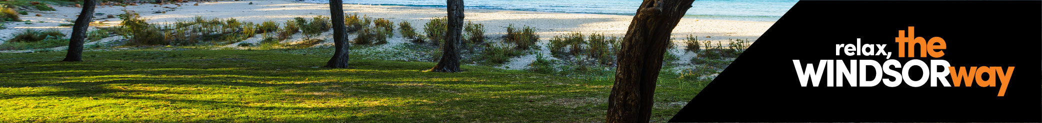 Beach landscape relax the windsor way